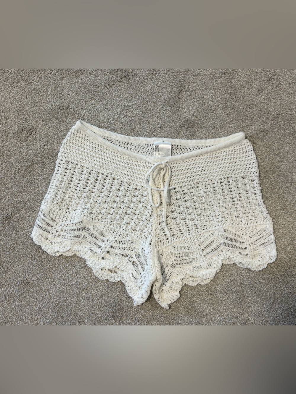 H&M Crochet Beach Coverup